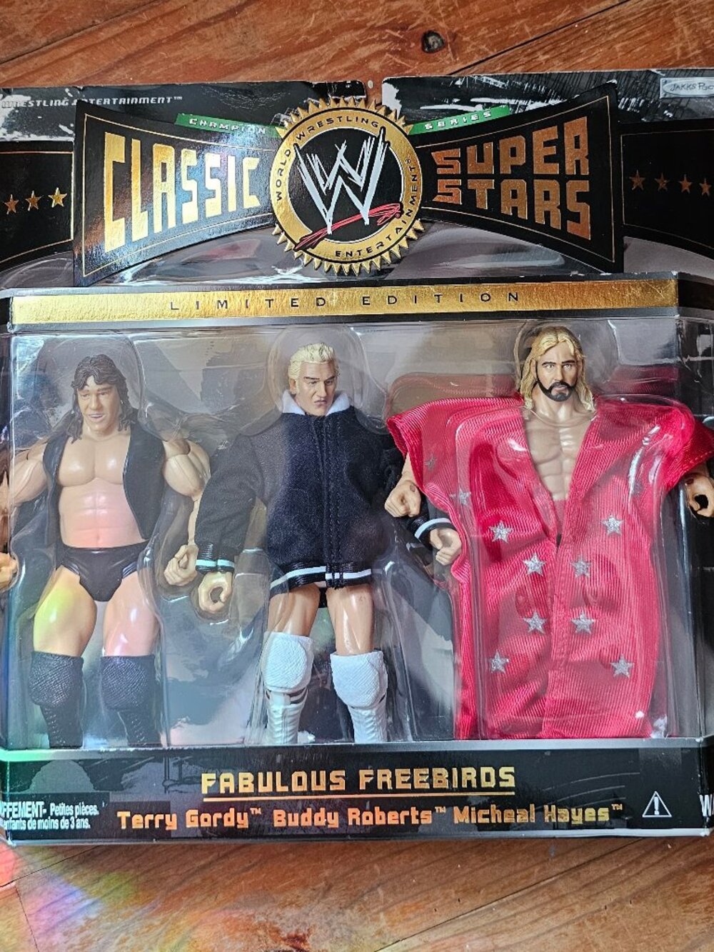 WWE Classic Superstars Fabulous Freebirds Wrestling Action Figures